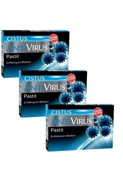 CISTUS Antivirus Pastil 10'lu x 3 Adet