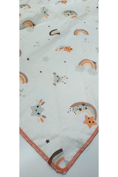 minnakya قماش موسلين للأطفال حديثي الولادة بطانية سي متعدد الاستخدامات 80*90 ...