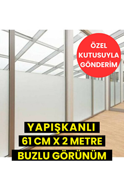 AUTOFOLYO Folija za mat staklo 61 cm x 2 metra, folija za pjeskarenje stakla