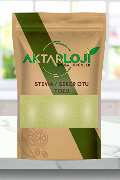 aktarloji 1 Kg Şeker Otu Tozu / Öğütülmüş Stevia Yaprağı - Katkısız & Doğal