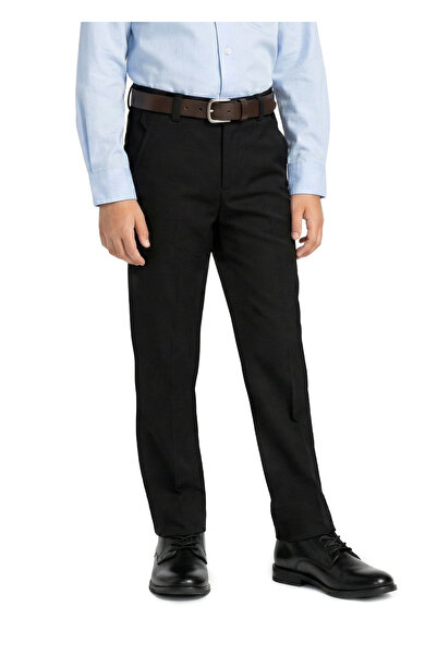 Micio Момчешки черни панталони от плат