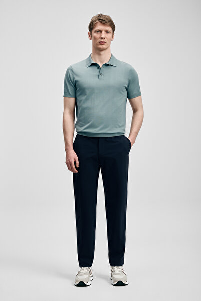 Lufian Derek Men's Modal Blend Sweater Smoke Green