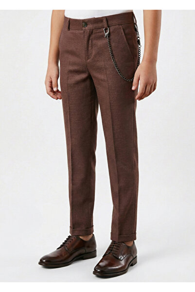 Doctor junior Dečije pantalone sa dvostrukim nogavicama od Sa lančanim dodatk...