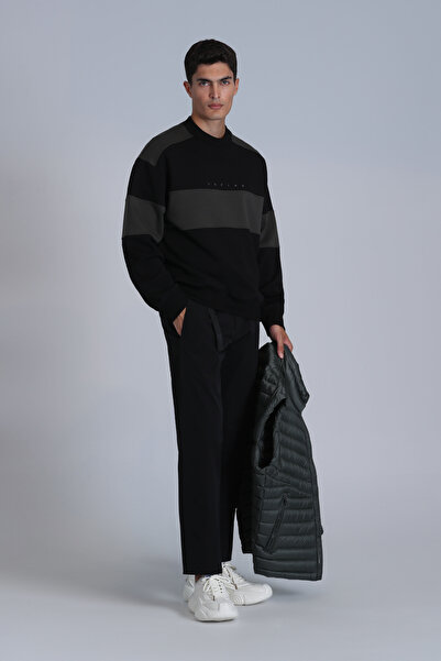 Lufian Hanorac negru pentru bărbați - Pieces