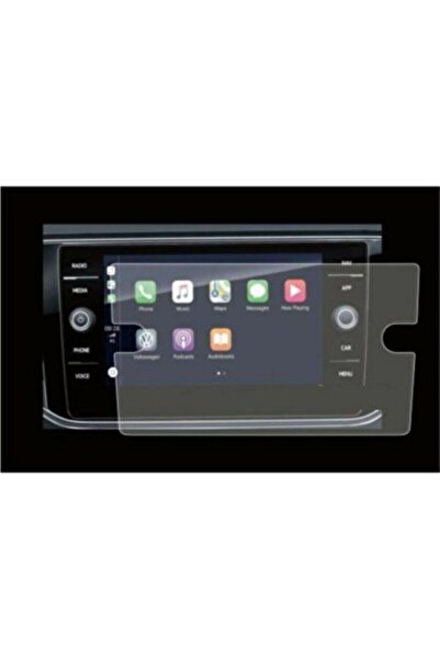 Mobilite واقي شاشة نانو 9H متوافق مع فولكس فاجن باسات B8 مقاس 8.5 بوصة للملاح...