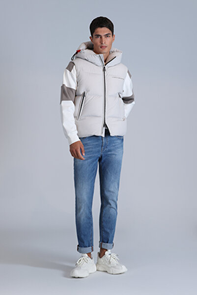 Lufian Pantaloni slim pentru bărbați, albaștri, Vernon Smart Jean