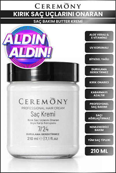 Ceremony 7/24 Saç Bakım Butter Kremi 210 ml