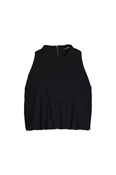 Lufian Μαύρη γυναικεία μπλούζα Vernaza