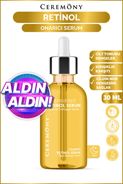 Ceremony Retinol Onarıcı Cilt Bakım Serumu 30 Ml