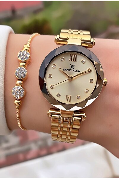 Daniel Klein Marka - Altın Renk - 2 Yıl Garantili - Orjinal - Kadın Kol Saati...