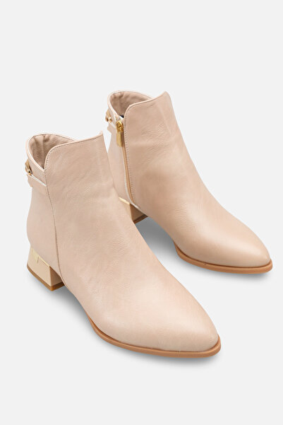 kajal ayakkabı EGD 102 Arka Toka Detay Alçak Taban Bot