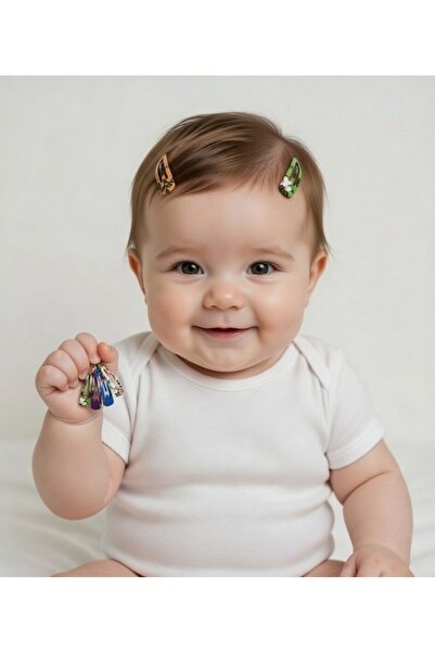 Açıkmeşe Ev Yaşam Ürünleri 10lu Bebek Çıt Çıt Yan Toka