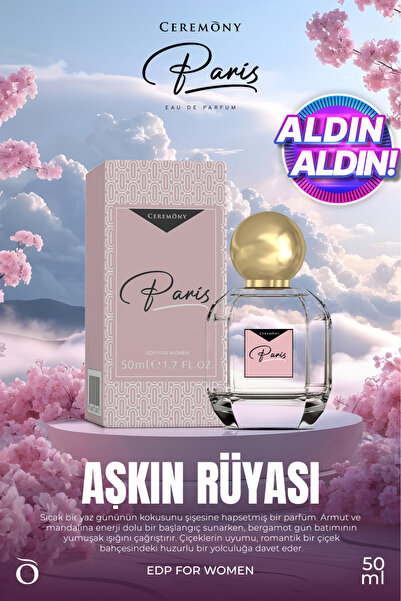 Ceremony Paris 50 ml Edp Kadın Parfüm