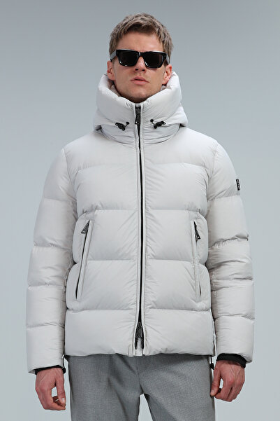 Lufian معطف تومي غوس فيذر للرجال حجر