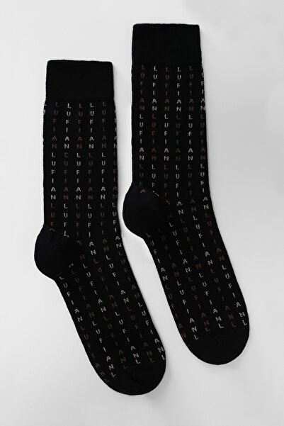 Lufian Pıo Black Men's Socks