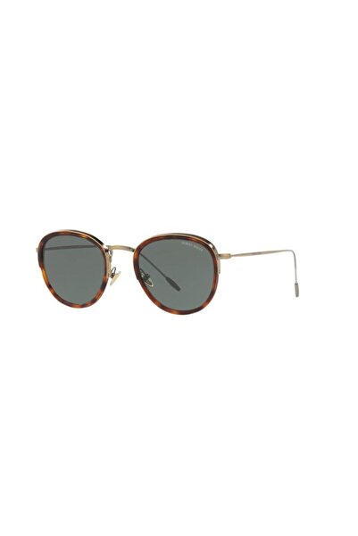 Giorgio Armani AR 6068 319871 50 UNISEX KAHVE OVAL ÇERÇEVE GÜNEŞ GÖZLÜĞÜ