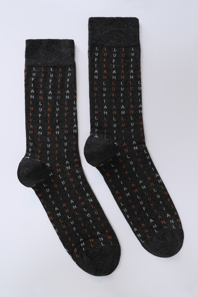 Lufian Șosete bărbați antracit - Pıo