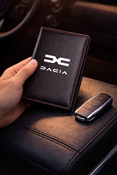 HEDİYEDİYE غطاء وحاوية ترخيص جلدية حرارية مع شعار Dacia