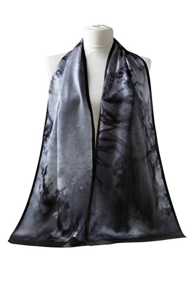 Vissona 100% Silk Head Scarf for Women - 12"x27" / 30 * 170cm Hair Scarves Sa...