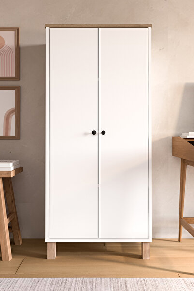 Yurudesign Nord Çok Amaçlı Dolap Mutfak Kiler Erzak Banyo Dolabı Sepet-Beyaz ...