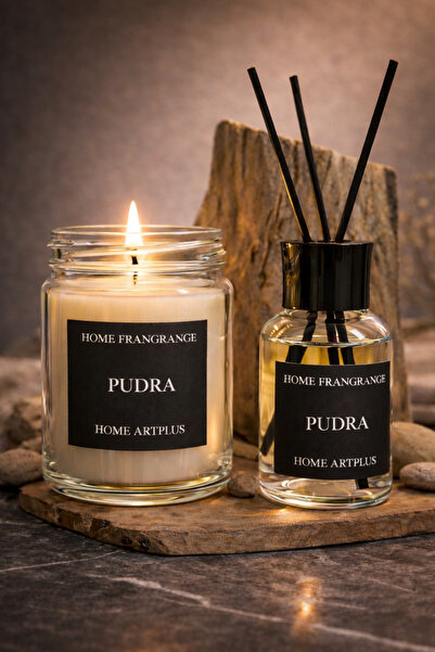 homeartplus özel Tasarım Bebek PudraKokulu Mum Ve koku Aksesuar Seti