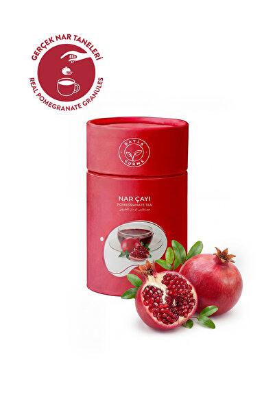 Kayla Gurme Nar Çayı Meyve Taneli Silindir Karton Kutu 175 Gr.