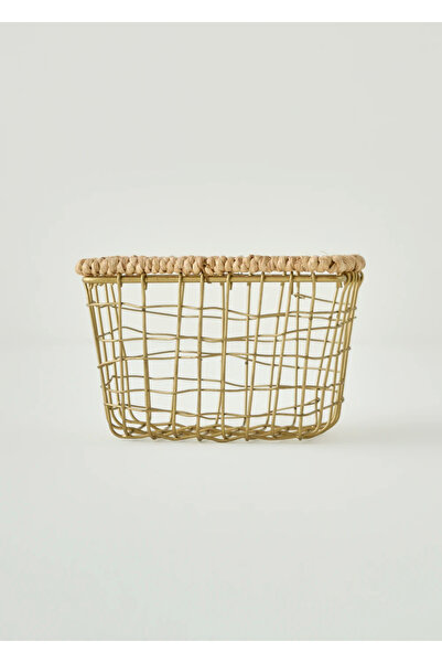 Bella Maison سلة فرن مربعة طبيعية (13x8 سم)