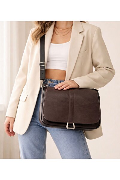 atter Hakiki Deri Kadın Çanta (28CM X 25CM)