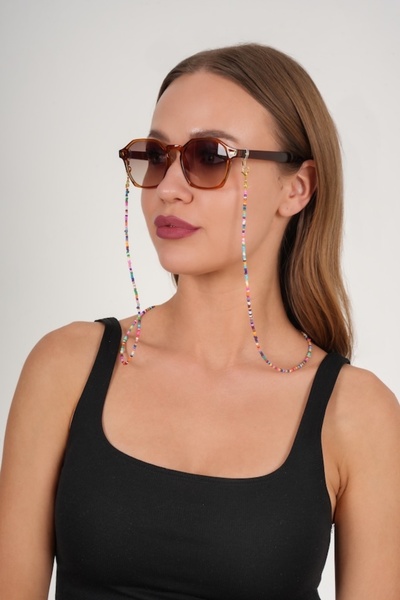 JULIANO Sand Bead Glasses Chain - Necklace - Bracelet