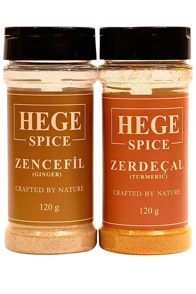 Hege Spice Zencefil & Zerdeçal 2'li Set