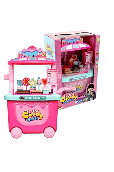 YıldızDükkan لعبة الهاتف المحمول كاندي شوب عربة البيت مجموعة اللعب لعبة سيارة...