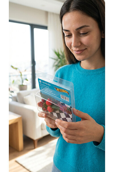 Universal Şarkı Kodlu Minyatür Çiçek Buketi - Karışık Renkli Hediyelik Canlı ...