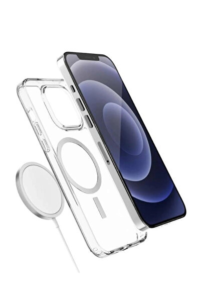Genel Markalar Iphone 11 Kılıf Magsafe Destekli Şeffaf Magsafe Şeffaf Kılıf İphone 11