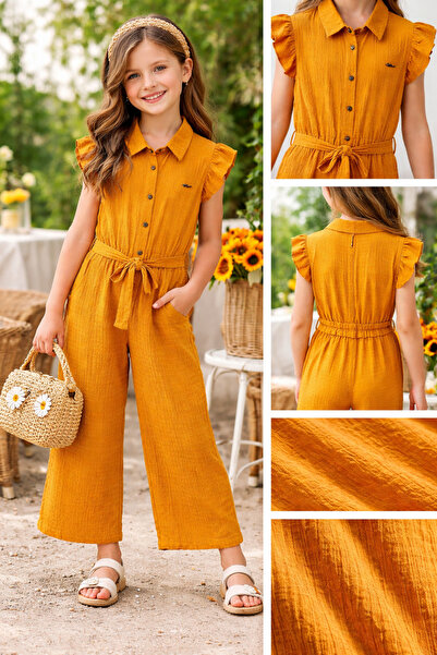 DFN Square Collar Jumpsuit