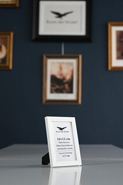 Raven Art Studio Ermitaj 10cm x 15cm Beyaz Resim Fotoğraf Belge Poster Evrak ...