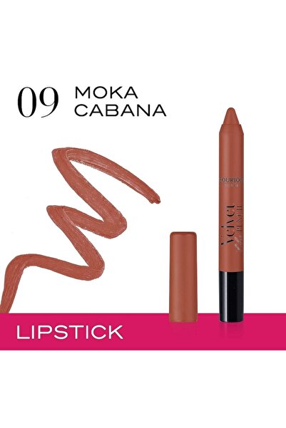 Bourjois Ruj mat Velvet The Pencil, 09 Moka Cabana, 3g