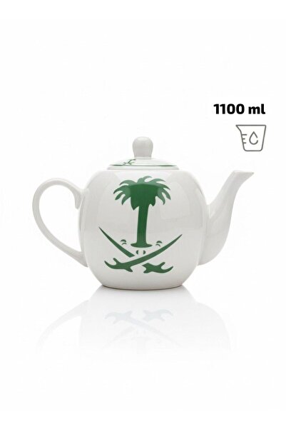 Afaq ابريق سيراميك سيفين و نخلة