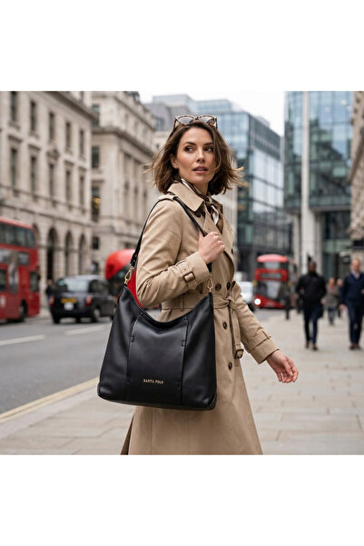 Munes حقيبة كتف نسائية من سانتا بولو مارتينا مصنوعة من الجلد الطبيعي بنسبة 30...