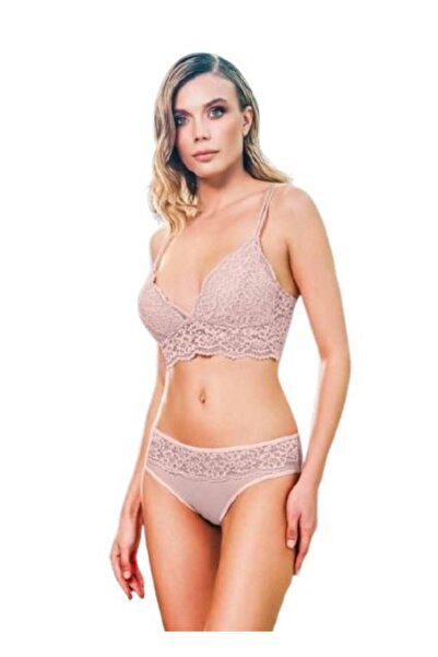 BÜŞRA 503 طقم حمالة صدر غير مدعوم بدون أسلاك