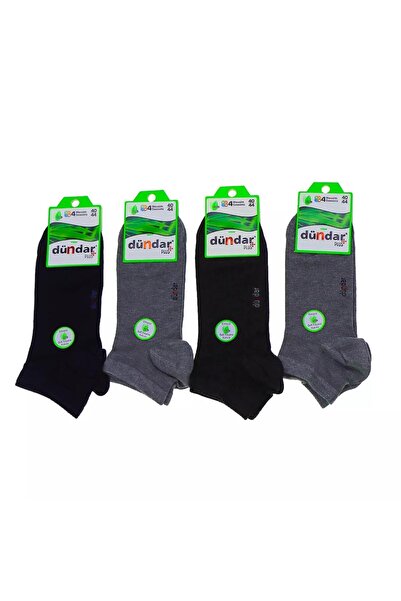 Dündar 6 Lı Erkek Bambu Dikişsiz Koku Yapmayan Patik Çorap 40-44 No