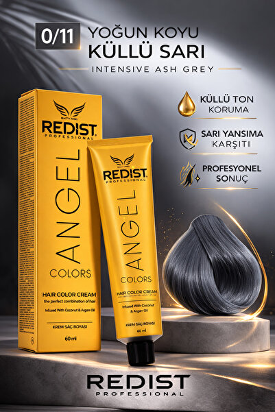 Redist Saç Boyası Yoğun Koyu Küllü Sarı 0/11