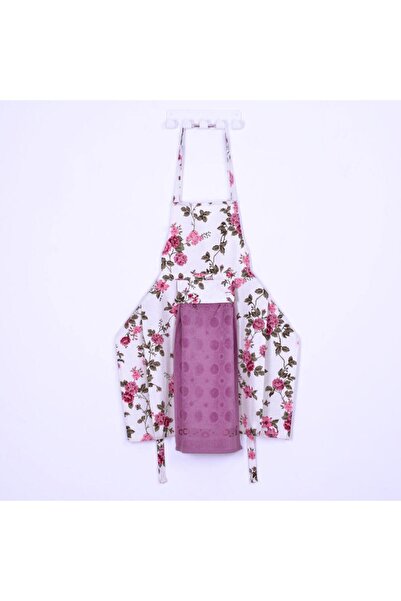 Kandilli مريلة مطبخ من سيفيلا مع منشفة مقاس 50 × 70