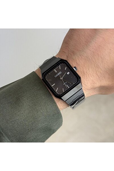 cs ساعة يد رجالي MTP استيل Square كا ســيو - الإصدار الجديد