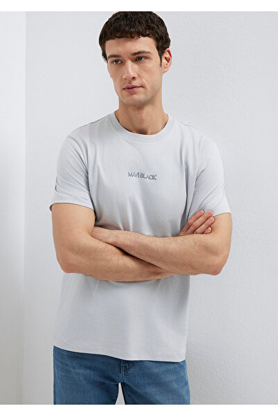 Mavi Black Open T-Shirt Regular Fit / Normal Cut 0613135-70802