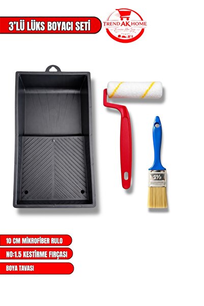 Genel Markalar Fırça Pratik Boyacı Seti 10 Cm