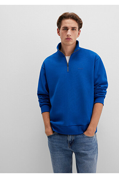 Mavi Semi-Zip Logo Printed Sweatshirt 0S10585-70907