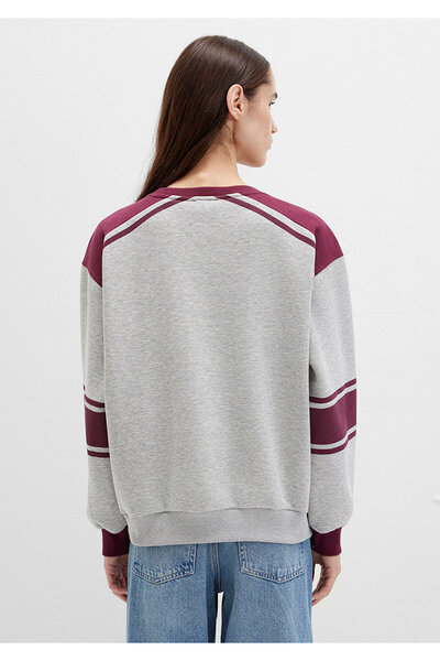 Mavi Bugs Bunny Baskılı Gri Sweatshirt 1S10464-83096