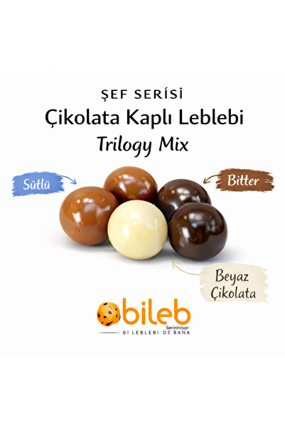 bileb serinhisar bi leblebi'de bana Şef Serisi 3’lü Çikolata Kaplı Leblebi (S...