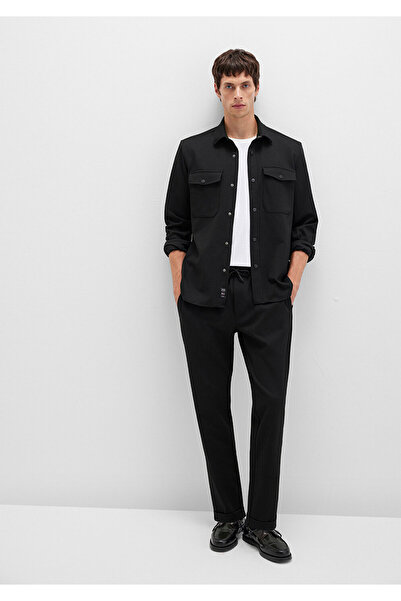 Mavi Black Siyah Örme Pantolon 0010513-900