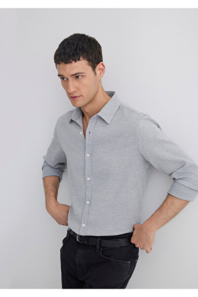 Mavi Gray Shirt Slim Fit 0211390 -80196